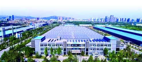 力诺瑞特低碳园区鸟瞰(以新能源为特色的国家级工业旅游基地)